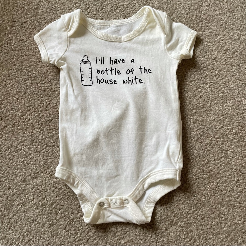 Indigo Baby Short Sleeve Bodysuit 6-12 Months